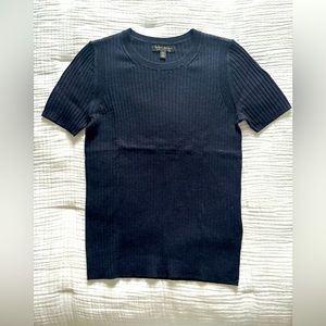 100% Merino Wool short sleeve sweater